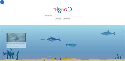 How to Do the Google Underwater Search .